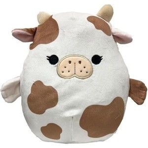 Squishmallows 8" Mopey the Brown and White Sea Cow